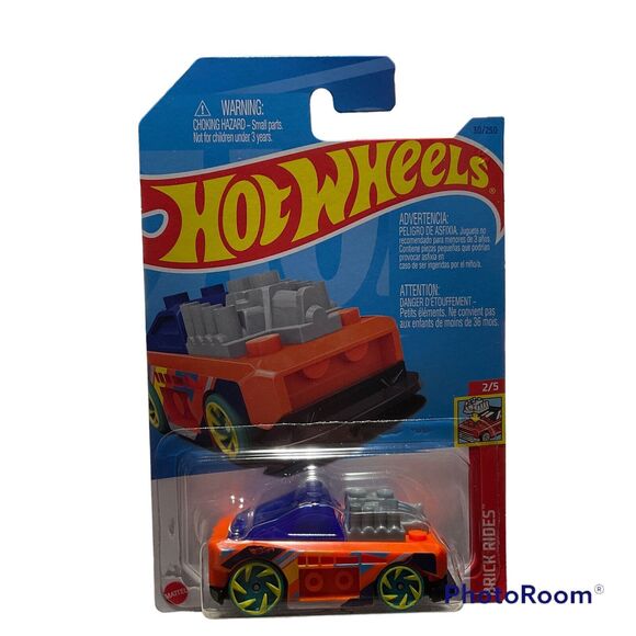 Hot Wheels Custom Small Block 1/64 Bent Card -  5 Color Variations - Picture 12 of 16